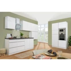 Respekta Premium Küchenzeile Grifflos 435 Cm Weiß Hochglanz-Weiß 23 Respekta Premium Küchenzeile Grifflos 435 Cm Weiß Hochglanz-Weiß -Obi Kuche Geschaft 020 Doppelblockgeschlossen 3