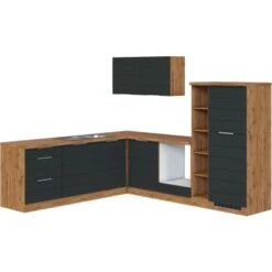 Held Möbel Winkelküche 240 Cm - 270 Cm Matt Grau-Wotaneiche Ohne E-Geräte 13 Held Möbel Winkelküche 240 Cm - 270 Cm Matt Grau-Wotaneiche Ohne E-Geräte -Obi Kuche Geschaft 029 11016600 1014.6293 1 2