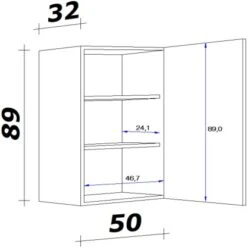 Flex-Well Exclusiv Oberschrank Capri 50 Cm X 89 Cm Schwarz Matt-Endgrain Oak 9 Flex-Well Exclusiv Oberschrank Capri 50 Cm X 89 Cm Schwarz Matt-Endgrain Oak -Obi Kuche Geschaft 047584070353 4051 VM H5089