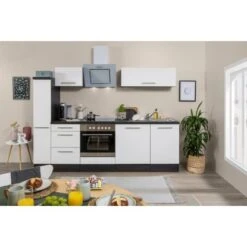 Respekta Premium Küchenzeile 250 Cm Weiß Hochglanz-Eiche Grau 17 Respekta Premium Küchenzeile 250 Cm Weiß Hochglanz-Eiche Grau -Obi Kuche Geschaft 0694 RP250EWC Kchenzeile 2