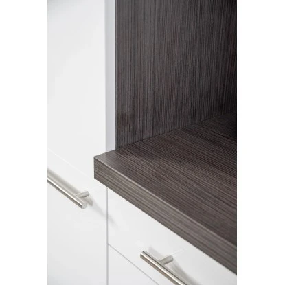 Respekta Premium Winkelküche 260 X 200 Cm Grau Hochglanz-Eiche Grau 6 Respekta Premium Winkelküche 260 X 200 Cm Grau Hochglanz-Eiche Grau – Bild 4