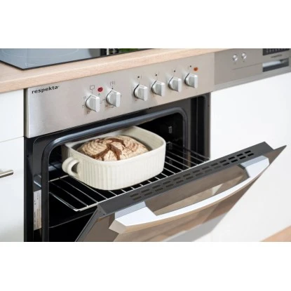 Respekta Küchenzeile KB240ESWC 240 Cm Weiß-Eiche Glänzend 13 Respekta Küchenzeile KB240ESWC 240 Cm Weiß-Eiche Glänzend – Bild 11