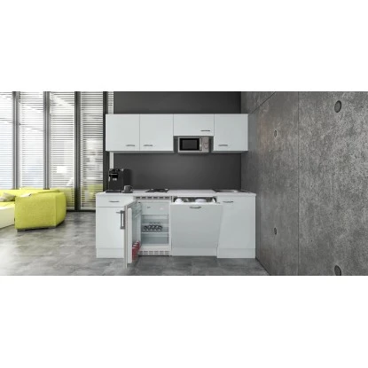 Flex-Well Classic Büroküche Wito 210 Cm Weiß 6 Flex-Well Classic Büroküche Wito 210 Cm Weiß – Bild 4