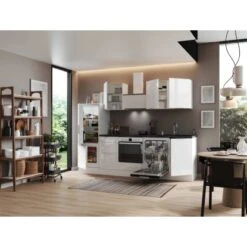 Respekta Selection Küchenzeile Elisabeth RS280WWH 280 Cm Weiß -Obi Kuche Geschaft 145364 4384 4