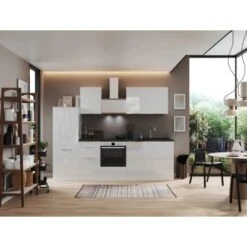 Respekta Selection Küchenzeile Elisabeth RS280WWH 280 Cm Weiß -Obi Kuche Geschaft 145364 4384 5