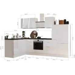 Respekta Selection Winkelküche Elisabeth RSL310WGH 310 Cm Grau-Weiß 12 Respekta Selection Winkelküche Elisabeth RSL310WGH 310 Cm Grau-Weiß -Obi Kuche Geschaft 145498 4384 3