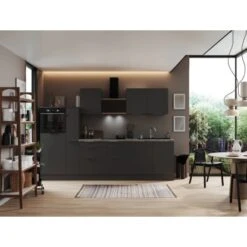 Respekta Selection Küchenzeile Elisabeth RS310HGGH 310 Cm Grau -Obi Kuche Geschaft 145608 4384 3