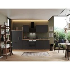 Respekta Selection Küchenzeile Elisabeth RS310AGH 310 Cm Grau-Artisan Eiche Nb. -Obi Kuche Geschaft 145799 4384 4