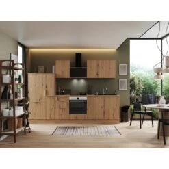 Respekta Selection Küchenzeile Elisabeth RS310AAH 310 Cm Artisan Eiche Nachbild. -Obi Kuche Geschaft 145806 4384 4