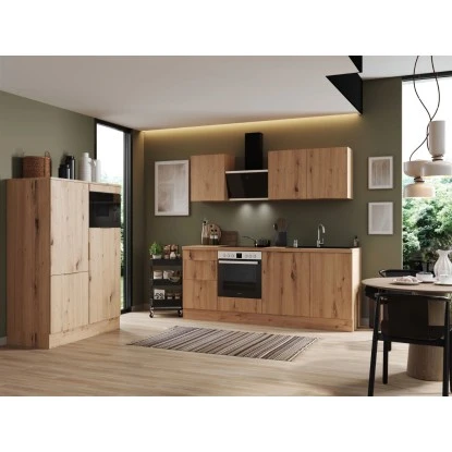 Respekta Selection Küchenzeile Elisabeth RS340AAH 340 Cm Artisan Eiche Nachbild. 3 Respekta Selection Küchenzeile Elisabeth RS340AAH 340 Cm Artisan Eiche Nachbild.