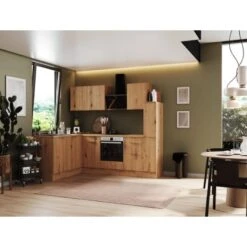 Respekta Selection Winkelküche Elisabeth RSL250AAH 250 Cm Artisan Eiche Nb.