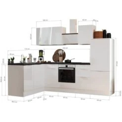 Respekta Selection Winkelküche Elisabeth RSL280AGH 280 Cm Grau-Artisan Eiche Nb. 12 Respekta Selection Winkelküche Elisabeth RSL280AGH 280 Cm Grau-Artisan Eiche Nb. -Obi Kuche Geschaft 145938 4384 3