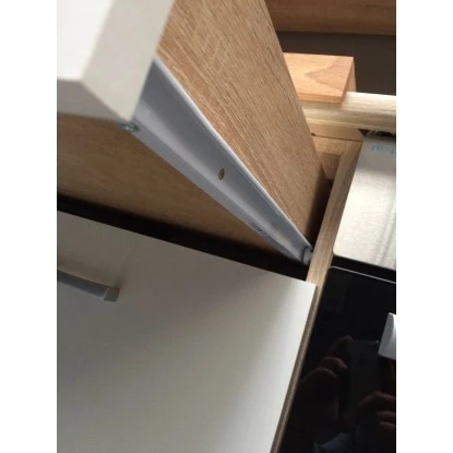 Respekta Küchenzeile KB280ENWP 280 Cm Weiß-Eiche Natura Nachbildung 8 Respekta Küchenzeile KB280ENWP 280 Cm Weiß-Eiche Natura Nachbildung – Bild 6