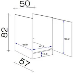 Flex-Well Exclusiv Spülenunterschrank Morena 50 Cm Ohne Arbeitsplatte Basaltgrau 5 Flex-Well Exclusiv Spülenunterschrank Morena 50 Cm Ohne Arbeitsplatte Basaltgrau -Obi Kuche Geschaft 164384 4051 5 2