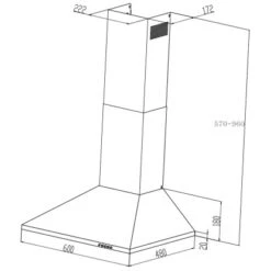 Respekta Kaminhaube EEK: B CH22058IXB 60 Cm -Obi Kuche Geschaft 164453 2929 ch 22058 ixa 2