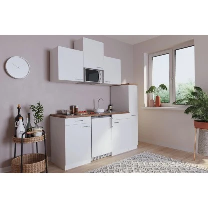 Respekta Economy Küchenzeile KB180WWMIC 180 Cm Weiß 5 Respekta Economy Küchenzeile KB180WWMIC 180 Cm Weiß – Bild 3