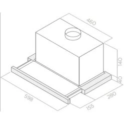 Respekta Unterbauhaube DH4138IXL EEK: D 60 Cm Edelstahl -Obi Kuche Geschaft 1761972 2929 dh 4138 ix 2