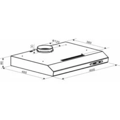 PKM Dunstabzugshaube UBH5000H2 EEK: C -Obi Kuche Geschaft 1835560 4051 3