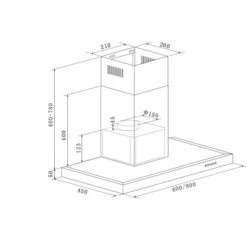 PKM Dunstabzugshaube 6004W EEK: C -Obi Kuche Geschaft 1835693 4051 3