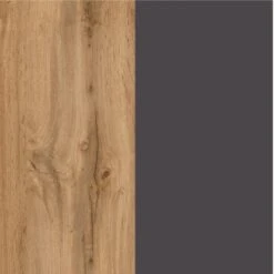 Held Möbel Spülenunterschrank Turin 120 Cm Mit 2 Türen Graphit/Wotaneiche -Obi Kuche Geschaft 189424 11016600 CU 07