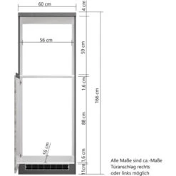Held Möbel Kühlschrank/Ofenumbauschrank Turin 60 Cm Wotaneiche/Graphit 21 Held Möbel Kühlschrank/Ofenumbauschrank Turin 60 Cm Wotaneiche/Graphit -Obi Kuche Geschaft 189522 11016600 VM 08