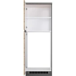 Held Möbel Kühlschrankumbauschrank Turin 60 Cm Wotaneiche/Graphit -Obi Kuche Geschaft 189536 11016600 S 03