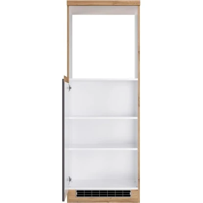 Held Möbel Ofenumbauschrank Turin 60 Cm Graphit/Wotaneiche 5 Held Möbel Ofenumbauschrank Turin 60 Cm Graphit/Wotaneiche – Bild 3