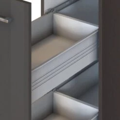 Held Möbel Küchenzeile Mailand 330 Cm Grau Hochglanz-Grau Matt Mit E-Geräten -Obi Kuche Geschaft 189 11016600 622.1.6211 8a