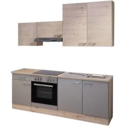 Flex-Well Küchenzeile Arizona 210 Cm Quarz Cubanit-San Remo Eiche 14 Flex-Well Küchenzeile Arizona 210 Cm Quarz Cubanit-San Remo Eiche -Obi Kuche Geschaft 1 g 210 1601 008 riva free