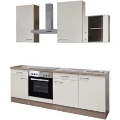 Flex-Well Exclusiv Küchenzeile Eico 220 Cm Magnolienweiß-Tennessee Eiche 7 Flex-Well Exclusiv Küchenzeile Eico 220 Cm Magnolienweiß-Tennessee Eiche -Obi Kuche Geschaft 1 g 220 1702 022 eico frei