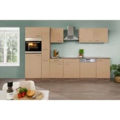 Respekta Economy Küchenzeile LBKB330EYCMIGKE 310 Cm Cappuccino-Eiche York Nachb. -Obi Kuche Geschaft 2494326 4834 KB310EYC 03