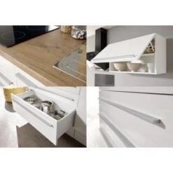 Respekta Premium Küchenzeile BERP290HWWC 290 Cm Weiß Hochglanz -Obi Kuche Geschaft 2696052 4384 6