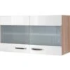 Flex-Well Exclusiv Hängeschrank Valero 100 Cm X 55 Cm Hochglanz Weiß -Obi Kuche Geschaft 28253 4800 hgh100 valero 2