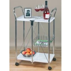 Wenko Beistell- Und Küchenwagen Sunny Weiß -Obi Kuche Geschaft 2910669 1068 900030100 1