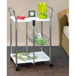 Wenko Beistell- Und Küchenwagen Sunny Weiß -Obi Kuche Geschaft 2910669 1068 900030100 2