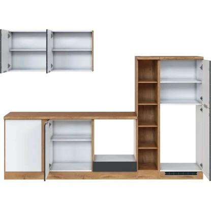 Held Möbel Winkelküche 240 Cm - 270 Cm Matt Grau-Wotaneiche Ohne E-Geräte 6 Held Möbel Winkelküche 240 Cm - 270 Cm Matt Grau-Wotaneiche Ohne E-Geräte – Bild 4