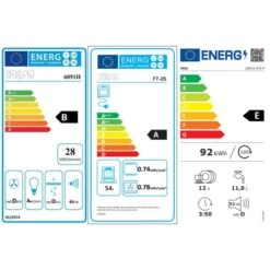 Held Möbel Küchenzeile Mailand 330 Cm Grau Hochglanz-Grau Matt Mit E-Geräten -Obi Kuche Geschaft 3434 11016600 Energielabel