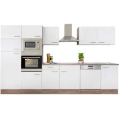 Respekta Küchenzeile Ohne E-Geräte 340 Cm Weiß Seidengl.-Eiche York 21 Respekta Küchenzeile Ohne E-Geräte 340 Cm Weiß Seidengl.-Eiche York -Obi Kuche Geschaft 34 4384 LBKB340EYWMIGKE 07