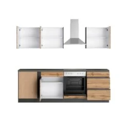 Held Möbel Winkelküche Turin 240 X 240 Cm Wotaneiche-Graphit Mit E-Geräten 24 Held Möbel Winkelküche Turin 240 X 240 Cm Wotaneiche-Graphit Mit E-Geräten -Obi Kuche Geschaft 3543 11016600 1113.6310 2a