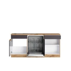 Held Möbel Winkelküche Turin 240 X 240 Cm Graphit-Wotaneiche MitE-Geräten 25 Held Möbel Winkelküche Turin 240 X 240 Cm Graphit-Wotaneiche MitE-Geräten -Obi Kuche Geschaft 3550 11016600 1113.6311 2b