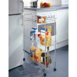 Wenko Rollregal Slim Chrom -Obi Kuche Geschaft 3895190 1068 4251010500 2