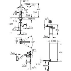 Grohe Einhand-Spültischbatterie Und Boiler Red Duo Size-L Chrom 19 Grohe Einhand-Spültischbatterie Und Boiler Red Duo Size-L Chrom -Obi Kuche Geschaft 4005176413964 4520 8