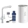 Grohe Einhand-Spültischbatterie Und Boiler Red Duo Size-M Chrom -Obi Kuche Geschaft 4005176413988 4520 1