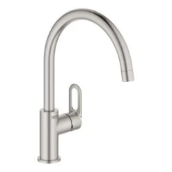 Grohe QuickFix Einhand-Spültischarmatur Start Loop Supersteel -Obi Kuche Geschaft 4005176478628 4520 4