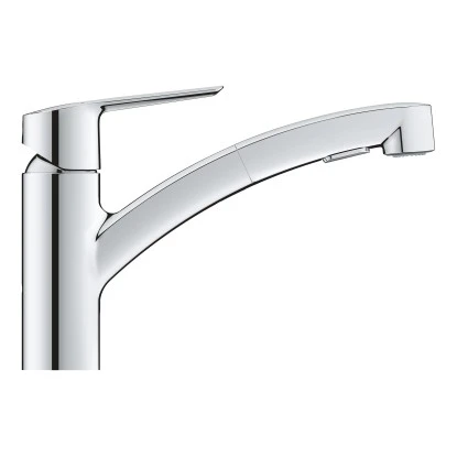 Grohe QuickFix Spültischarmatur Start Chrom Mit Ausziehbarer Dualbrause 6 Grohe QuickFix Spültischarmatur Start Chrom Mit Ausziehbarer Dualbrause – Bild 4