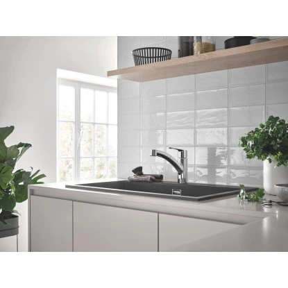 Grohe QuickFix Spültischarmatur Start Chrom Mit Ausziehbarer Dualbrause 8 Grohe QuickFix Spültischarmatur Start Chrom Mit Ausziehbarer Dualbrause – Bild 6