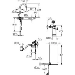 Grohe Standventil Und Boiler Red Mono Größe-L Chrom 19 Grohe Standventil Und Boiler Red Mono Größe-L Chrom -Obi Kuche Geschaft 4005176989223 4520 8