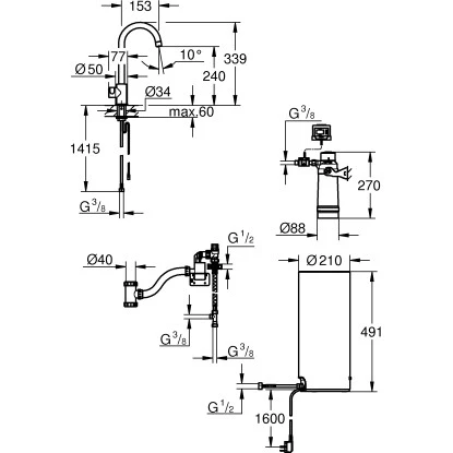 Grohe Standventil Und Boiler Red Mono Größe-L Chrom 11 Grohe Standventil Und Boiler Red Mono Größe-L Chrom – Bild 9