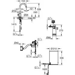 Grohe Standventil Und Boiler Red Mono Größe-M Chrom 19 Grohe Standventil Und Boiler Red Mono Größe-M Chrom -Obi Kuche Geschaft 4005176989261 4520 8
