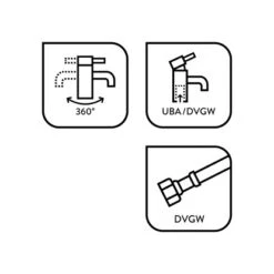 Baliv Küchenarmatur KI-1290 Verchromt 12 Baliv Küchenarmatur KI-1290 Verchromt -Obi Kuche Geschaft 4007873953323 WEB02 270521